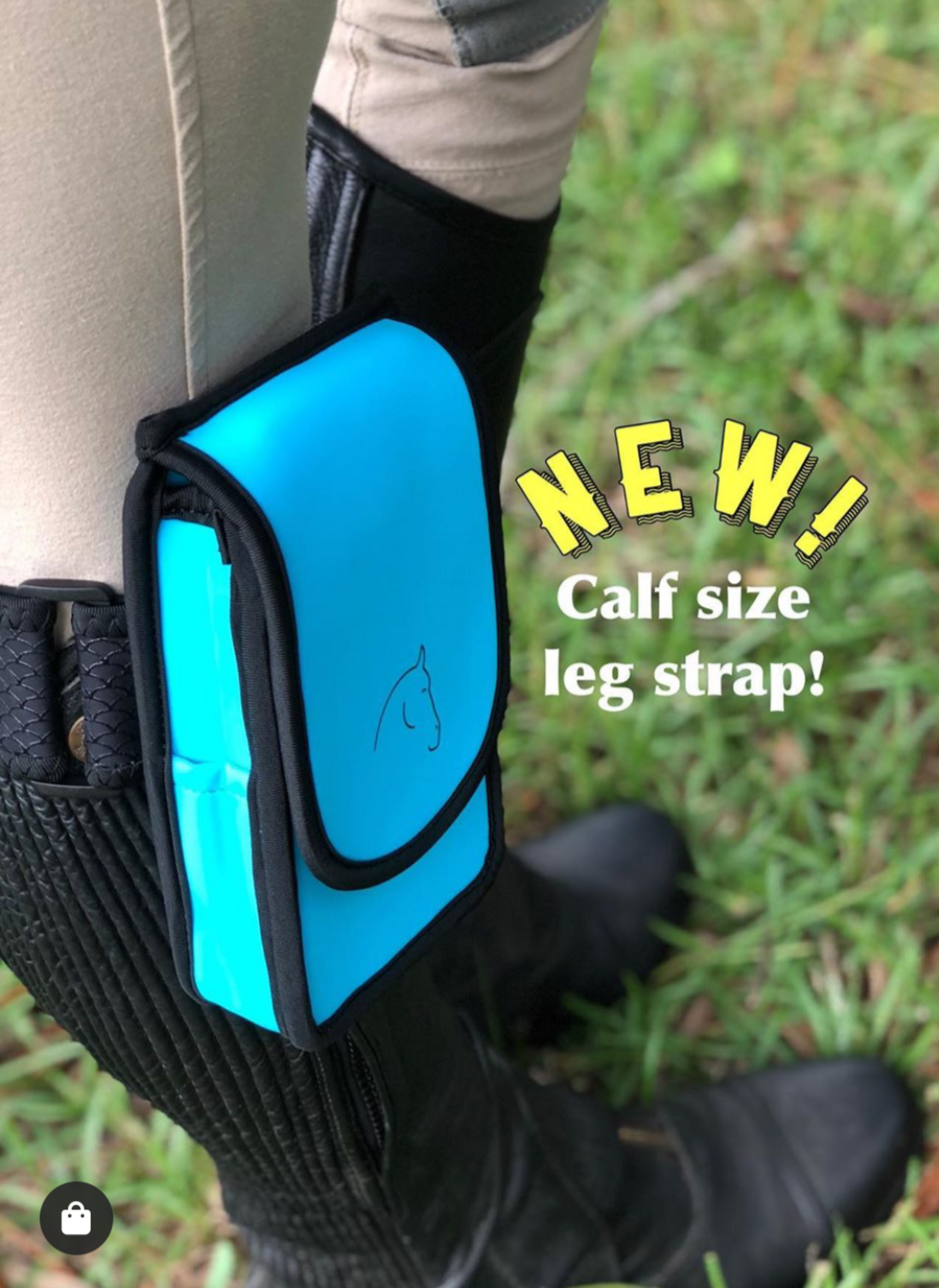 Leg Phone Holder For Horseback Riding Equestrian Leg Phone Holder