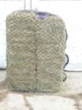 1.5" Texas EcoNets hay net over 2 square bales standing up